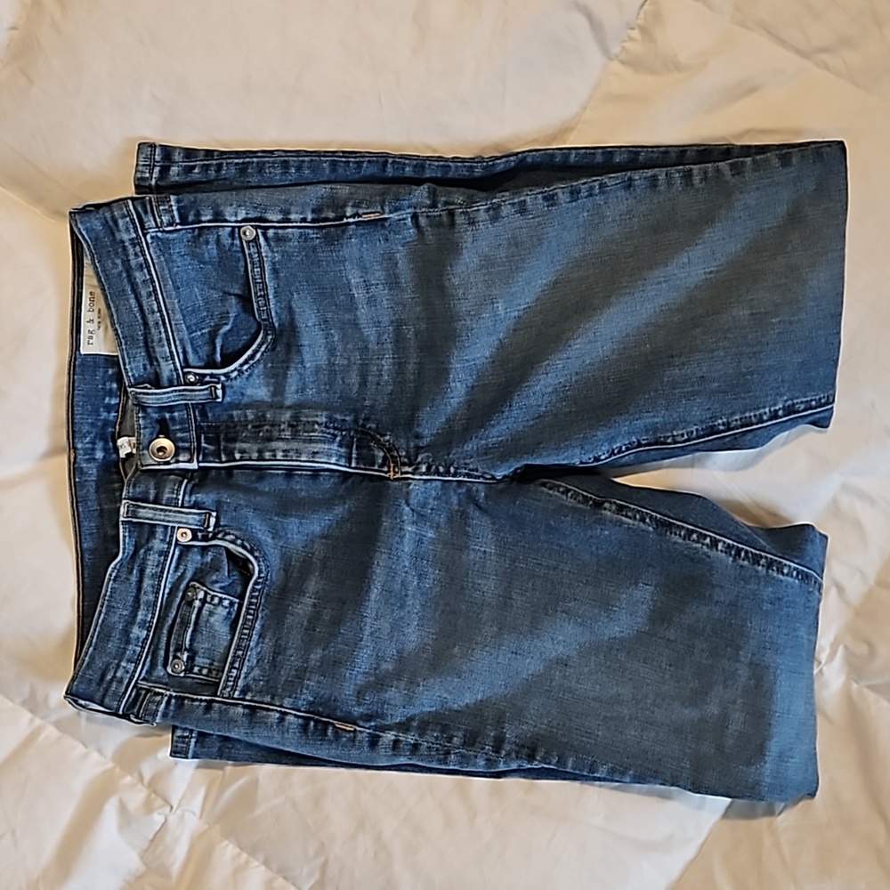 Rag & Bone New York high rise ankle skinny jeans size 27